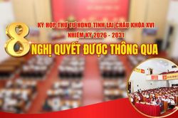 Kỳ họp thứ tư HĐND tỉnh Lai Châu khóa XVI, nhiệm kỳ 2026 – 2031: 8 nghị quyết được thông qua