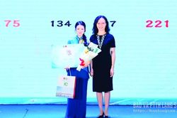 Cô nữ sinh đam mê tiếng Trung