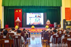 Tập huấn nghiệp vụ phổ biến, giáo dục pháp luật cho tuyên truyền viên pháp luật, hòa giải viên xã Nam Lý