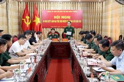Đảng ủy Ban Chỉ huy Bộ đội Bi&ecirc;n ph&ograve;ng tỉnh ra nghị quyết l&atilde;nh đạo thực hiện nhiệm vụ 6 th&aacute;ng cuối năm 2026