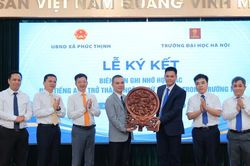 X&atilde; Ph&uacute;c Thịnh bắt tay với Trường Đại học H&agrave; Nội, từng bước đưa tiếng Anh th&agrave;nh ng&ocirc;n ngữ thứ hai trong trường học