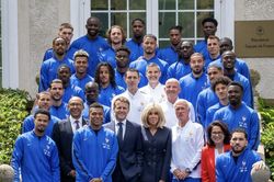 Ông Macron gửi thông điệp tới tuyển Pháp sau chiến thắng tại World Cup