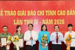 Phóng viên Báo Công an nhân dân đạt giải A – Giải Báo chí Cao Bằng 2026
