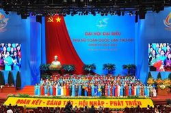 Khai mạc Đại hội đại biểu Phụ nữ toàn quốc lần thứ XIV