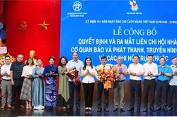 Ra mắt Liên Chi hội Nhà báo Cơ quan Báo và Phát thanh, Truyền hình Hà Nội