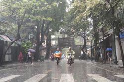Bắc Bộ mưa to trước khi chuyển nắng nóng