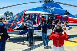 UBND TPHCM yêu cầu triển khai du lịch ngắm Thành phố từ trên cao bằng trực thăng