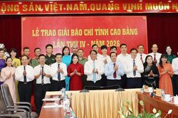 Vinh danh 45 tác phẩm đạt Giải Báo chí tỉnh lần thứ IV năm 2026