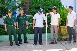 Khảo sát địa điểm tổ chức chương trình nghệ thuật tại đảo Hòn Khoai