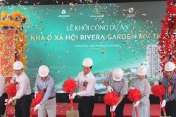 Khởi công dự án nhà ở xã hội Rivera Garden Mỹ Tho tại Đồng Tháp