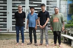 Công an TPHCM bắt nhóm đối tượng mang hung khí đến nhà người dân đe dọa