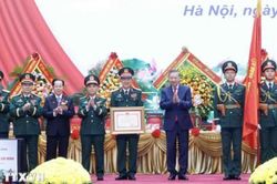 Hội Cựu Chiến binh Việt Nam vinh dự đ&oacute;n nhận Hu&acirc;n chương Hồ Ch&iacute; Minh