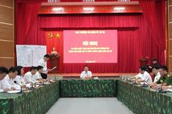Xã Hát Môn diễn tập tác chiến trong khu vực phòng thủ năm 2026