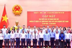 Chủ tịch UBND thành phố Hà Nội Vũ Đại Thắng: Báo chí đồng hành đưa chủ trương lớn của Thủ đô vào cuộc sống