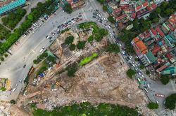 Tăng tốc thi c&ocirc;ng n&uacute;t giao Phạm Tu - đường 70