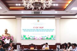 Đẩy nhanh tiến độ tổng rà soát hệ thống văn bản quy phạm pháp luật
