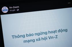 Mạng x&atilde; hội VN-Zoom đ&oacute;ng cửa