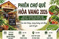 'Phiên chợ quê Hòa Vang' hứa hẹn trở thành điểm hẹn du lịch trải nghiệm cuối tuần