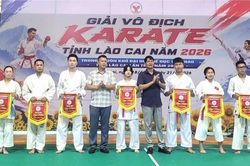 200 VĐV tham gia Giải vô địch Karate tỉnh Lào Cai 2026