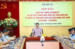 Bộ Nội vụ th&ocirc;ng tin về tiến độ sắp xếp th&ocirc;n, tổ d&acirc;n phố