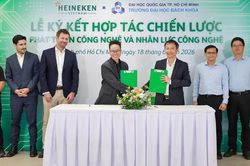 HEINEKEN Việt Nam và Trường Đại học Bách Khoa TPHCM hợp tác phát triển công nghệ và nhân lực chất lượng cao