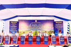 Ninh B&igrave;nh khởi c&ocirc;ng tuyến đường kết nối li&ecirc;n v&ugrave;ng hơn 6.900 tỷ đồng