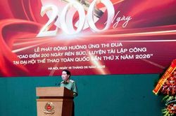Thể thao C&ocirc;ng an nh&acirc;n d&acirc;n ph&aacute;t động 200 ng&agrave;y thi đua cao điểm hướng tới Đại hội Thể thao to&agrave;n quốc lần thứ X