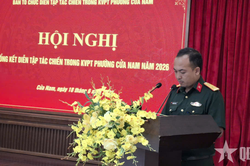 Diễn tập t&aacute;c chiến khu vực ph&ograve;ng thủ phường Cửa Nam năm 2026 ho&agrave;n th&agrave;nh xuất sắc nhiệm vụ