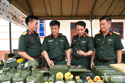 Sư đo&agrave;n 355 xử l&yacute; hiệu quả c&aacute;c t&igrave;nh huống ngay từ cơ sở