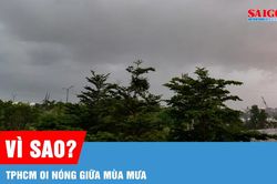 Vì sao TPHCM oi nóng giữa mùa mưa?
