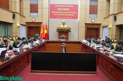 Thông qua Biên bản thanh tra chuyên đề cơ sở nhà, đất dôi dư sau sắp xếp đối với Bộ đội Biên phòng