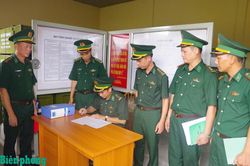 Cục Hậu cần - Kỹ thuật Bộ đội Biên phòng kiểm tra toàn diện Kho Kỹ thuật tổng hợp 102
