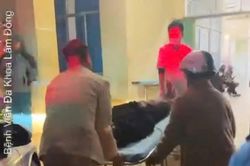 CSGT Lâm Đồng kịp thời đưa người nghi đột quỵ giữa đường đi cấp cứu