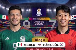Nhận định Mexico vs H&agrave;n Quốc, 08h00 ng&agrave;y 19/6: C&acirc;n t&agrave;i c&acirc;n sức