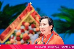 B&agrave; L&ecirc; Thị Thủy t&aacute;i đắc cử Chủ tịch Hội Li&ecirc;n hiệp Phụ nữ Việt Nam