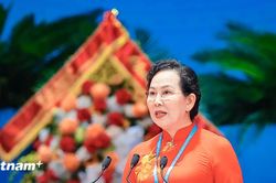 B&agrave; L&ecirc; Thị Thủy t&aacute;i đắc cử Chủ tịch Hội Li&ecirc;n hiệp Phụ nữ Việt Nam