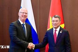 Thủ tướng L&ecirc; Minh Hưng tiếp Tổng Gi&aacute;m đốc Quỹ Đầu tư trực tiếp Nga