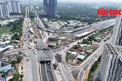 Toàn cảnh nút giao hơn 3.400 tỷ đồng ở TP Hồ Chí Minh đạt 80% tiến độ