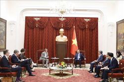 Tổng B&iacute; thư, Chủ tịch nước T&ocirc; L&acirc;m tiếp Ph&oacute; chủ tịch Quốc hội Cộng h&ograve;a Li&ecirc;n bang Đức
