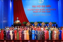Bế mạc Đại hội đại biểu to&agrave;n quốc Phụ nữ Việt Nam lần thứ XIV