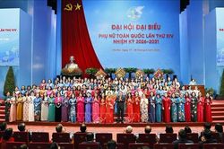 Bế mạc Đại hội đại biểu to&agrave;n quốc Phụ nữ Việt Nam lần thứ XIV