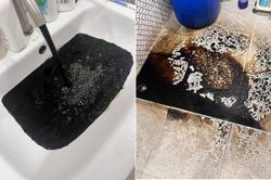 Đang tắm, người phụ nữ mở mắt ra thì thấy cảnh tượng đáng sợ