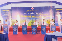 Ninh B&igrave;nh đẩy nhanh tiến độ c&aacute;c c&ocirc;ng tr&igrave;nh giao th&ocirc;ng trọng điểm