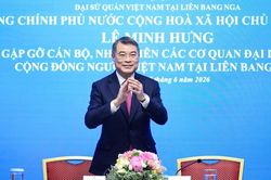 Thủ tướng Lê Minh Hưng: Mỗi người Việt Nam ở nước ngoài phải là một đại sứ của dân tộc Việt Nam