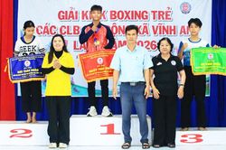 Sôi nổi Giải Kick-Boxing trẻ các câu lạc bộ mở rộng xã Vĩnh An lần thứ I năm 2026