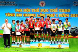 Phường Tịnh Biên đoạt giải nhất toàn đoàn môn xe đạp địa hình
