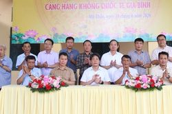 Thôn Mỹ Thôn hoàn thành bàn giao mặt bằng cho dự án sân bay Gia Bình