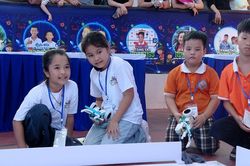 37 đội tranh tài tại cuộc thi 'Sáng tạo Robotics phường Ngũ Hành Sơn' năm 2026