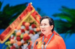 B&agrave; L&ecirc; Thị Thủy t&aacute;i đắc cử Chủ tịch Hội Li&ecirc;n hiệp Phụ nữ Việt Nam