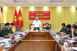 Đảng ủy Quân sự đoàn kết, tập trung lãnh đạo, tiếp tục tham mưu hiệu quả nhiệm vụ quân sự quốc phòng, biên phòng trong tình hình mới